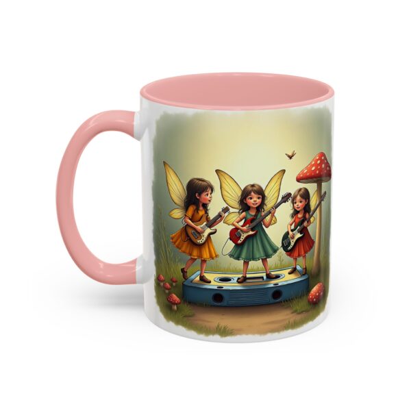 Enchanting Fairy Trio Accent Coffee Mug: Perfect for Fantasy Lovers, Gift for Women, Cute Mug for Birthdays, Cozy Coffee Vibes, Home Decor - Image 11