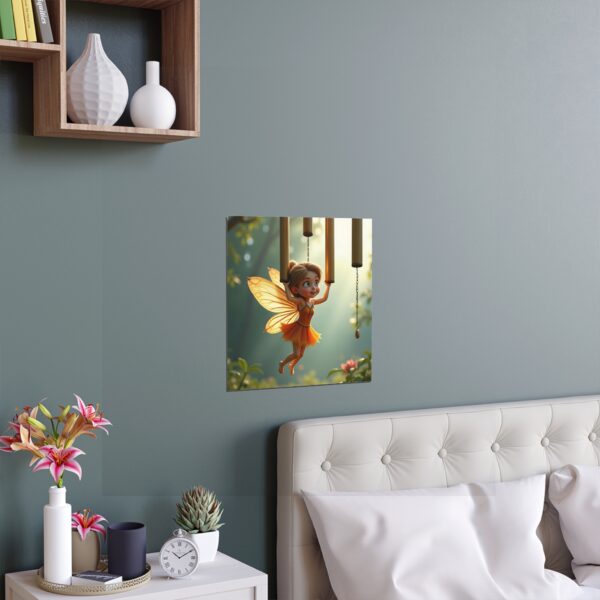 Whimsical Fairy Silk Poster | Enchanting Decor for Kids, Magical Room, Gift for Birthdays, Home Wall Art, Vibrant Nursery Addition - Image 2
