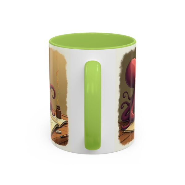 Whimsical Octopus Writing Mug | Artistic Coffee Mug, Gift for Writers, Ocean Lover's Mug, Unique Tea Cup, Fun Desk Accessory - Image 36
