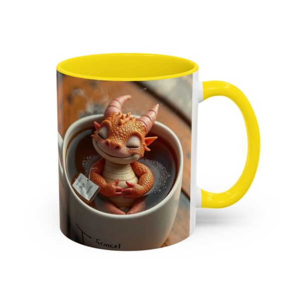 Whimsical Dragon Coffee Mug, Cute Dragon Gift, Coffee Lover's Mug, Fantasy Themed Cup, Unique Ceramic Mug - Image 30
