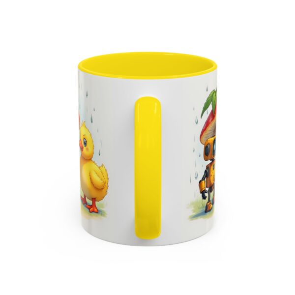 Whimsical Duck & Robot Coffee Mug, Cute Gift for Kids, Fun Kitchen Decor, Birthday Present, Office Mug - Image 32