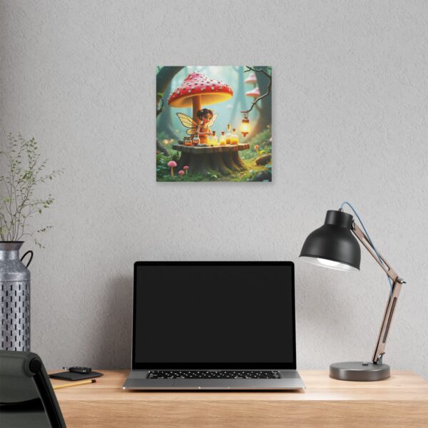 Canvas Art Print - Enchanted Forest Fairy Alchemy Stand - Image 8