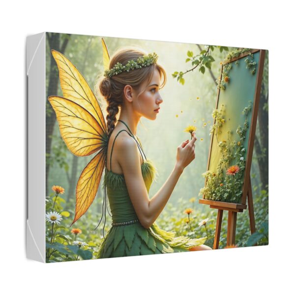 Fairy Art Canvas Print, Whimsical Home Decor, Enchanted Forest Wall Art, Fantasy Gift, Nature Inspired Artwork - Image 2