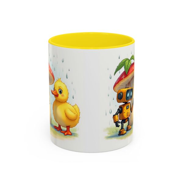 Whimsical Duck & Robot Coffee Mug, Cute Gift for Kids, Fun Kitchen Decor, Birthday Present, Office Mug - Image 29