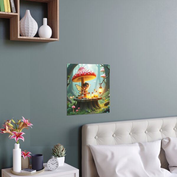 Silk Poster - Enchanted Forest Fairy Alchemy Stand - Image 2