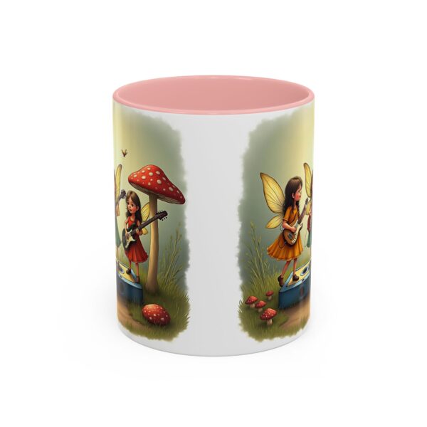 Enchanting Fairy Trio Accent Coffee Mug: Perfect for Fantasy Lovers, Gift for Women, Cute Mug for Birthdays, Cozy Coffee Vibes, Home Decor - Image 9