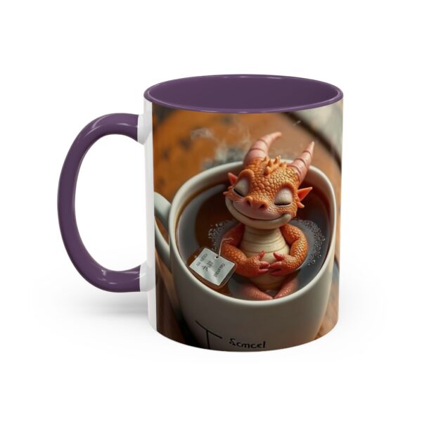 Whimsical Dragon Coffee Mug, Cute Dragon Gift, Coffee Lover's Mug, Fantasy Themed Cup, Unique Ceramic Mug - Image 27