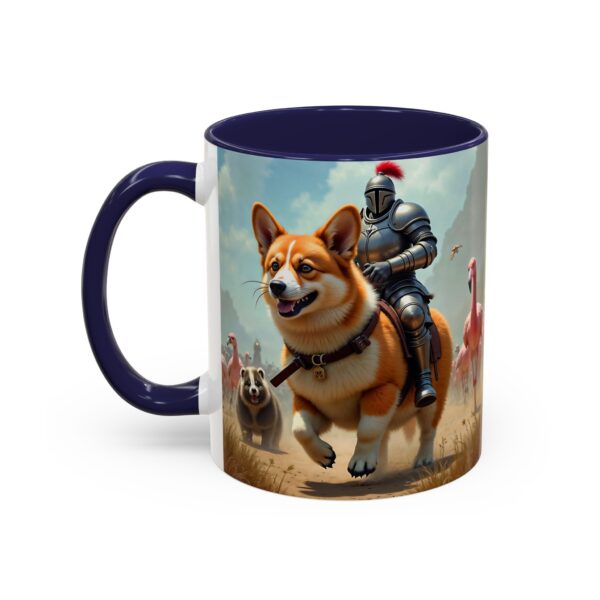 Adventurous Corgi Coffee Mug - Fun Animal Decor, Gift for Pet Lovers, Cute Corgi Art, Unique Office Mug, Holiday Coffee Cup - Image 7
