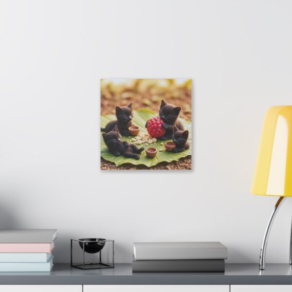 Adorable Kitten Canvas Art | Cute Cats Wall Decor, Pet Lover Gift, Cozy Home Accent, Kitten Themed Nursery, Animal Art - Image 11