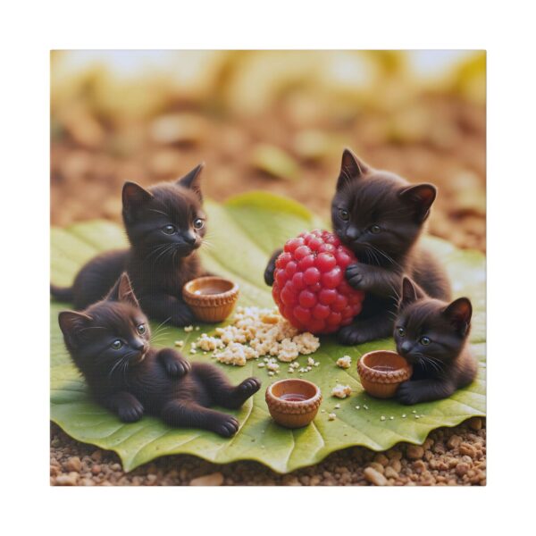 Adorable Kitten Canvas Art | Cute Cats Wall Decor, Pet Lover Gift, Cozy Home Accent, Kitten Themed Nursery, Animal Art - Image 9