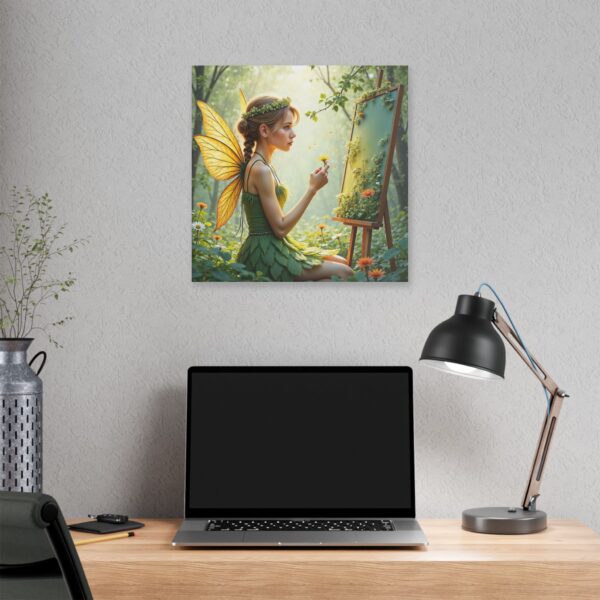 Fairy Art Canvas Print, Whimsical Home Decor, Enchanted Forest Wall Art, Fantasy Gift, Nature Inspired Artwork - Image 16