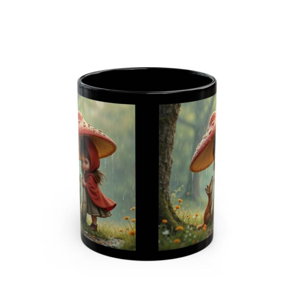 Whimsical Fantasy Mug, Cute Animal and Fairy Illustration, Gift for Nature Lovers, Cozy Coffee Mug, Children’s Room Decor - Image 2