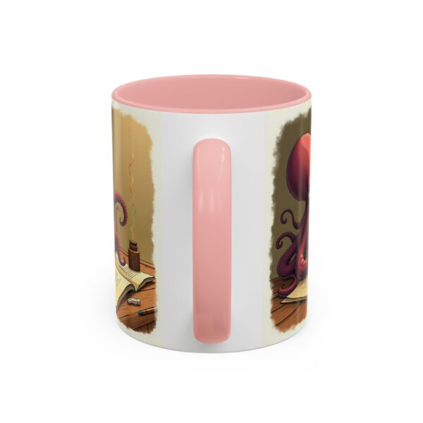 Whimsical Octopus Writing Mug | Artistic Coffee Mug, Gift for Writers, Ocean Lover's Mug, Unique Tea Cup, Fun Desk Accessory - Image 12
