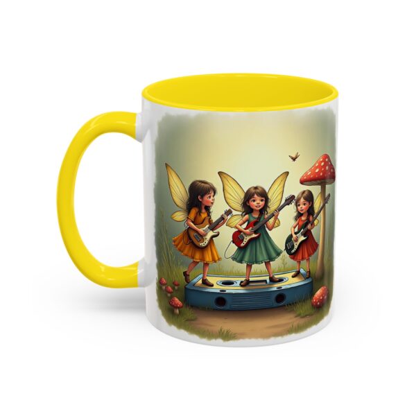 Enchanting Fairy Trio Accent Coffee Mug: Perfect for Fantasy Lovers, Gift for Women, Cute Mug for Birthdays, Cozy Coffee Vibes, Home Decor - Image 31