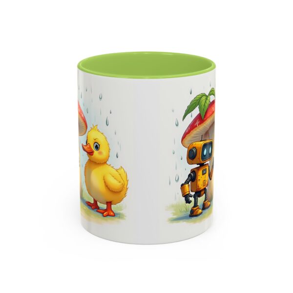 Whimsical Duck & Robot Coffee Mug, Cute Gift for Kids, Fun Kitchen Decor, Birthday Present, Office Mug - Image 33