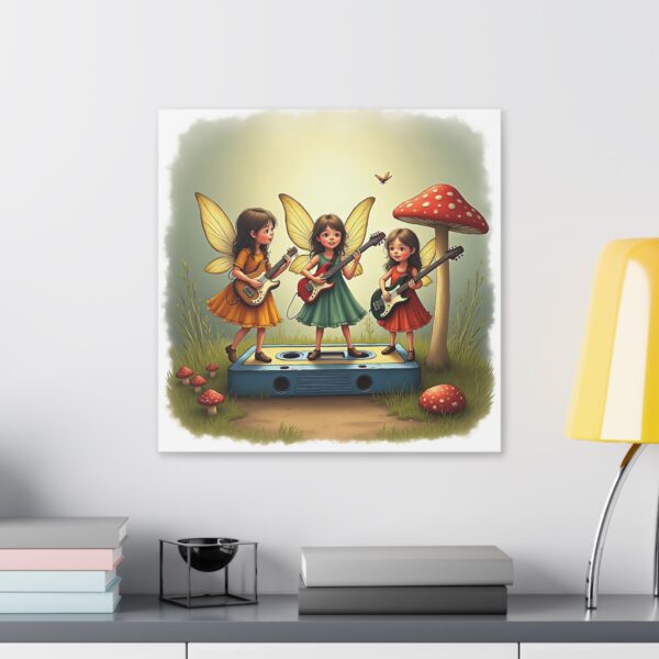 Magical Fairy Canvas Art, Children’s Room Decor, Whimsical Wall Art, Fantasy Gift, Playful Nursery Art - Image 15