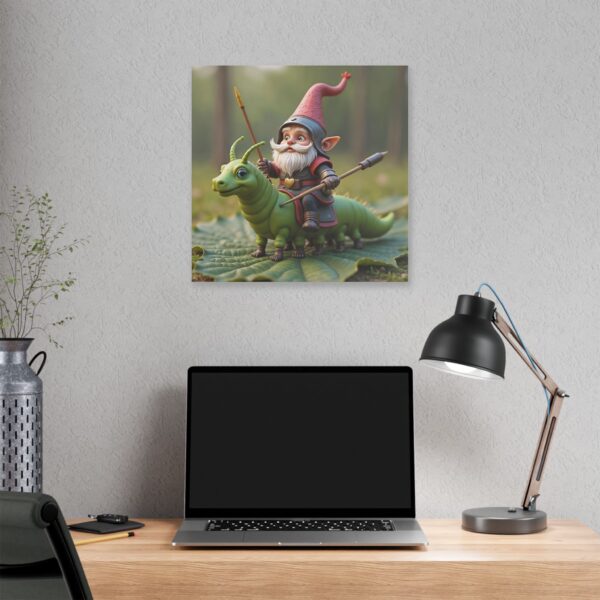 Whimsical Gnome Canvas Art, Fantasy Decor, Gift for Garden Lovers, Playful Home Accent, Fun Wall Art for Kids - Image 12