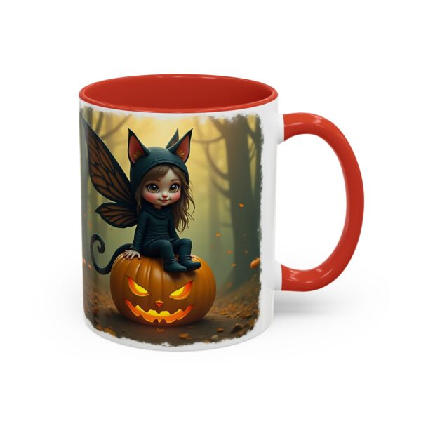 Whimsical Fairy Cat Coffee Mug | Magical Cat Mug, Fantasy Gift, Halloween Decor, Cozy Beverage Holder, Enchanted Drinkware - Image 14