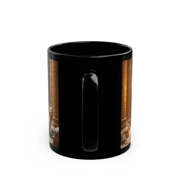 Black Mug Egyptian Cat Sorcerer - Image 4