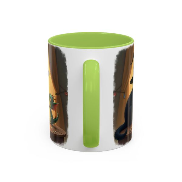 Whimsical Cat & Dragon Mug, Cute Coffee Mug, Halloween Decor, Gift for Cat Lovers, Cozy Tea Mug, Fantasy Drinkware - Image 36
