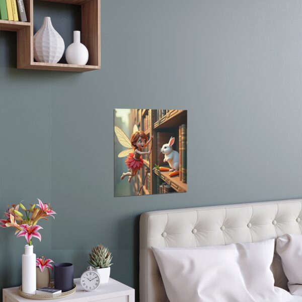 Whimsical Fairy Silk Wall Art, Enchanting Decor for Kids' Rooms, Magical Gifts for Birthdays, Nursery Wall Hangings, Indoor/Outdoor [...] - Image 2