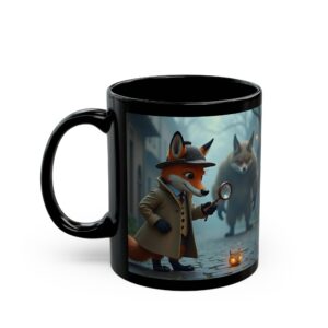 Whimsical Animal Art Mug - Perfect for Cozy Evenings, Collector's Gift, Unique Home Decor, Tea Lovers, or Creative Office Space