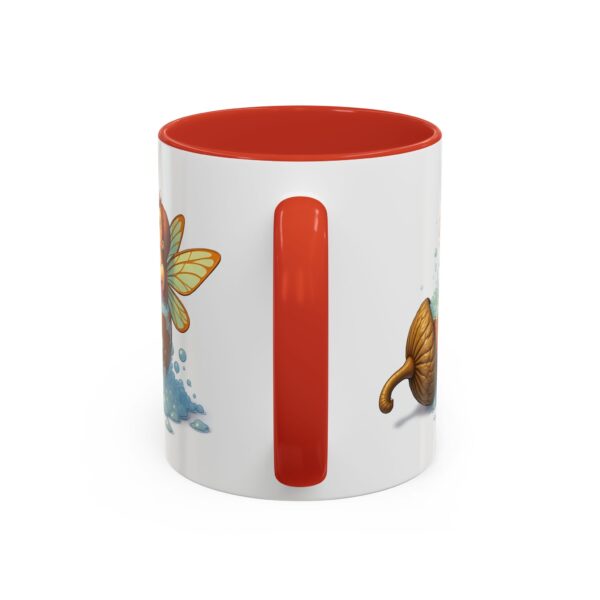 Whimsical Fairy Accent Coffee Mug - Charming Gift for Nature Lovers, Magical Decor, Home Office Essentials, Fantasy Design - Image 16