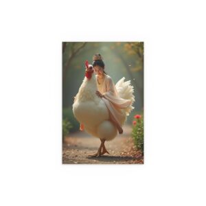 The Imperial Garden Fiasco – Fantasy Silk Poster, Wall Art for Home Decor