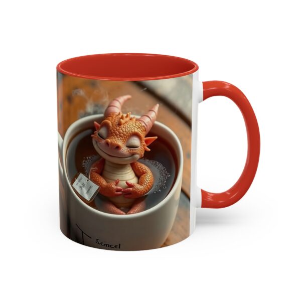 Whimsical Dragon Coffee Mug, Cute Dragon Gift, Coffee Lover's Mug, Fantasy Themed Cup, Unique Ceramic Mug - Image 14