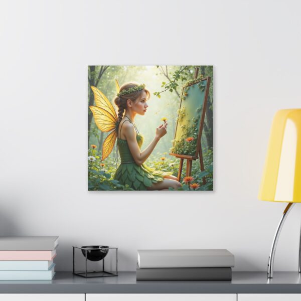 Fairy Art Canvas Print, Whimsical Home Decor, Enchanted Forest Wall Art, Fantasy Gift, Nature Inspired Artwork - Image 15