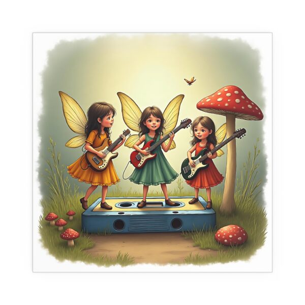 Whimsical Fairy Silk Posters, Enchanting Wall Decor, Kids Room Art, Nature Themed Decoration, Gift for Imaginative Souls - Image 7