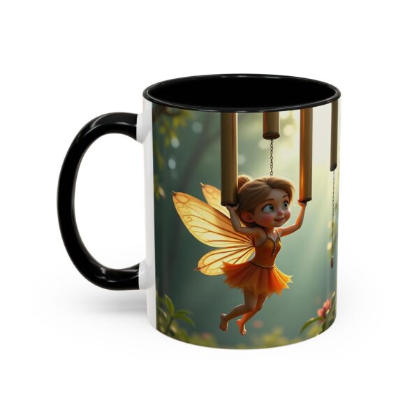 Fairy Melody Coffee Mug, Enchanted Evening Mug, Cute Fairy Cup, Magical Drinkware, Fairy Gift for Her, Whimsical Home Decor - Image 3