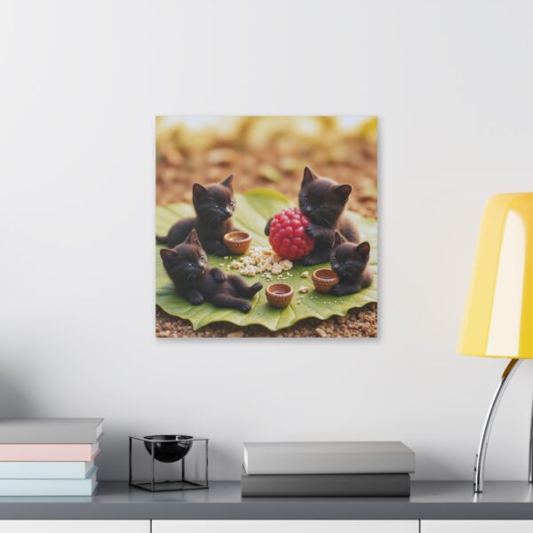 Adorable Kitten Canvas Art | Cute Cats Wall Decor, Pet Lover Gift, Cozy Home Accent, Kitten Themed Nursery, Animal Art - Image 15