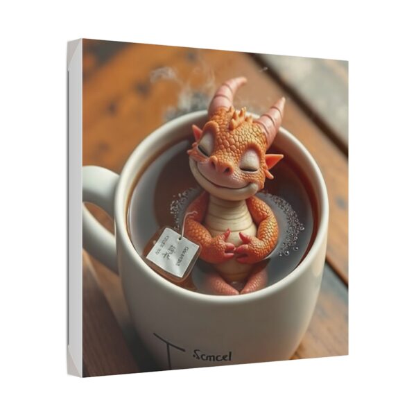 Cozy Dragon Canvas Art, Cute Wall Decor for Home, Dragon Lover Gift, Unique Nursery Art, Whimsical Animal Artwork - Image 10
