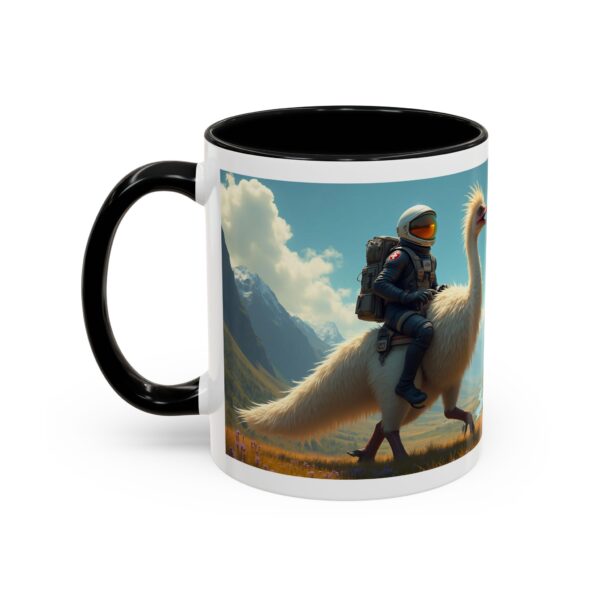 Whimsical Adventure Coffee Mug - Unique Gift for Space Lovers, Fun Illustrated Ceramic Mug, Perfect Birthday or Holiday Gift, Fantasy [...] - Image 3