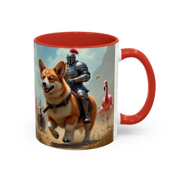 Adventurous Corgi Coffee Mug - Fun Animal Decor, Gift for Pet Lovers, Cute Corgi Art, Unique Office Mug, Holiday Coffee Cup - Image 14