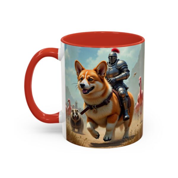 Adventurous Corgi Coffee Mug - Fun Animal Decor, Gift for Pet Lovers, Cute Corgi Art, Unique Office Mug, Holiday Coffee Cup - Image 15