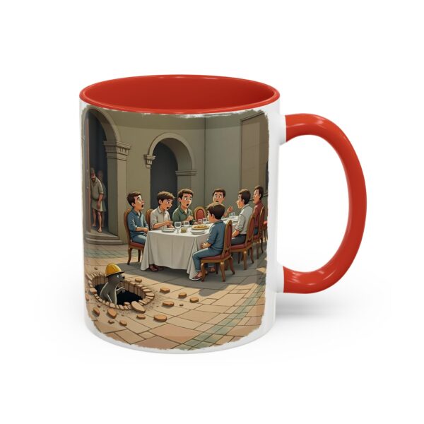 Whimsical Accent Coffee Mug, Unique Gift for Coffee Lovers, Funny Office Mug, Ideal for Birthdays, Housewarming, Relaxation - Image 14