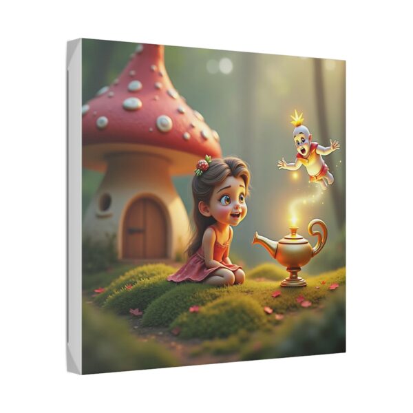 Whimsical Canvas Art, Fairy Tale Decor, Kids Room Decor, Magical Wall Art, Gift for Kids, Enchanted Theme Print - Image 2
