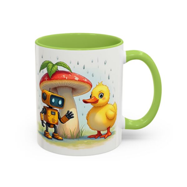Whimsical Duck & Robot Coffee Mug, Cute Gift for Kids, Fun Kitchen Decor, Birthday Present, Office Mug - Image 34