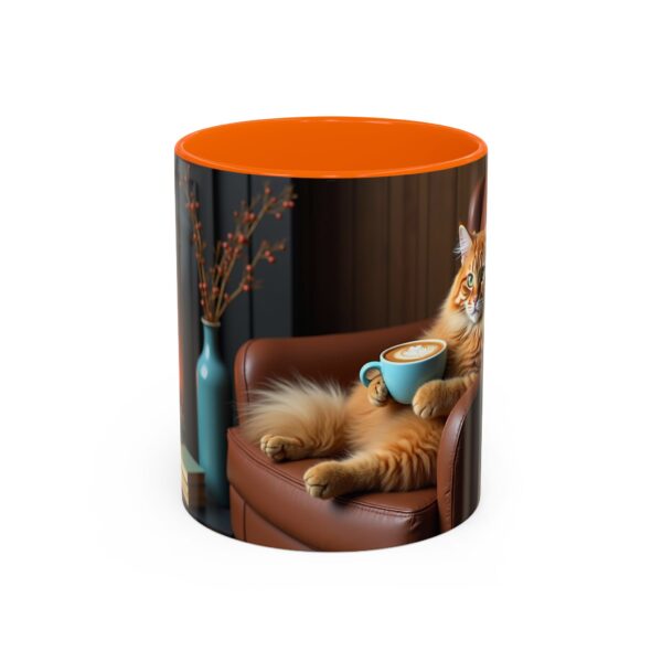 Cozy Cat Accent Coffee Mug, Cat Lover Gift, Cute Mug for Home, Coffee Lovers, Pet Owner Showers, Cozy Home Decor - Image 21