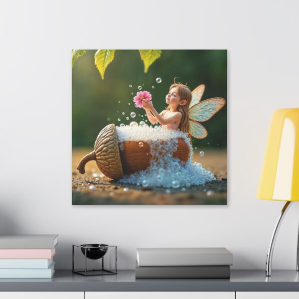 Whimsical Fairy Art Canvas Print, Enchanting Decor for Nurseries and Children's Rooms, Fantasy Artwork, Gift for Kids and Fairytale Lovers - Image 15