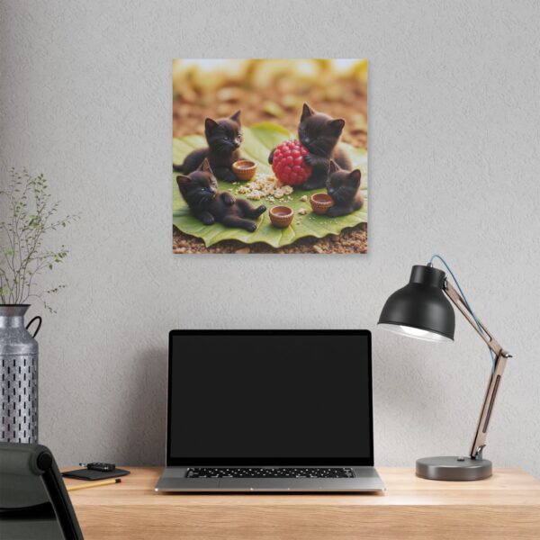 Adorable Kitten Canvas Art | Cute Cats Wall Decor, Pet Lover Gift, Cozy Home Accent, Kitten Themed Nursery, Animal Art - Image 16