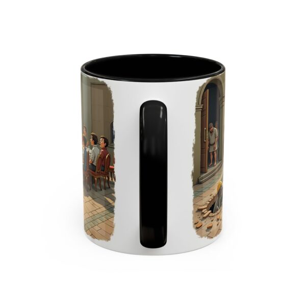 Whimsical Accent Coffee Mug, Unique Gift for Coffee Lovers, Funny Office Mug, Ideal for Birthdays, Housewarming, Relaxation - Image 4