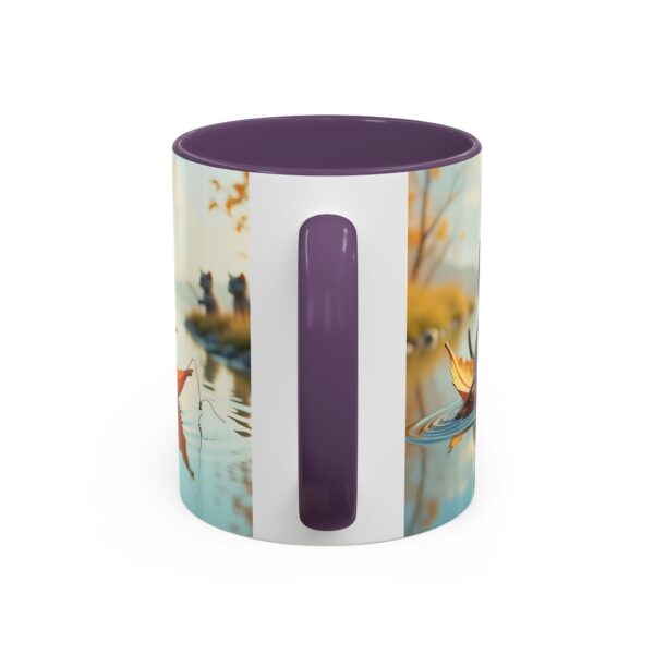 Whimsical Cat Coffee Mug - Black Accent, Perfect for Cat Lovers, Fall Decor, Cute Gift for Her, Cozy Mornings - Image 28