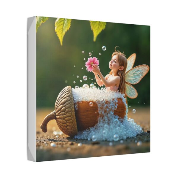 Whimsical Fairy Art Canvas Print, Enchanting Decor for Nurseries and Children's Rooms, Fantasy Artwork, Gift for Kids and Fairytale Lovers - Image 6
