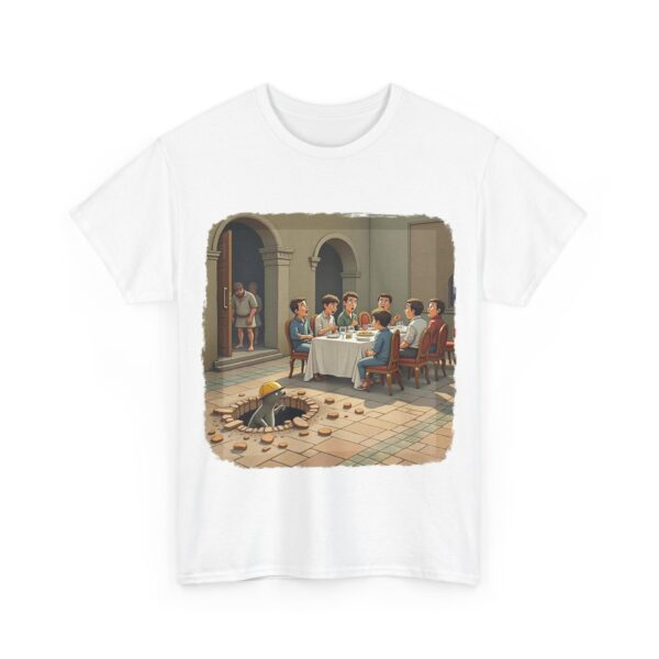 Charming Parody Tee for Art Lovers, Funny Graphic T-Shirt, Casual Wear, Gift for Friends, Unique Museum Humor - Image 3