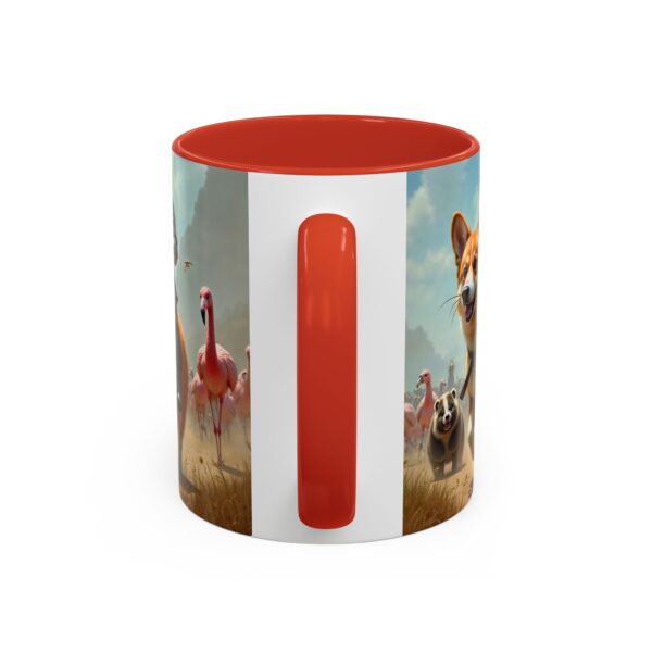 Adventurous Corgi Coffee Mug - Fun Animal Decor, Gift for Pet Lovers, Cute Corgi Art, Unique Office Mug, Holiday Coffee Cup - Image 16
