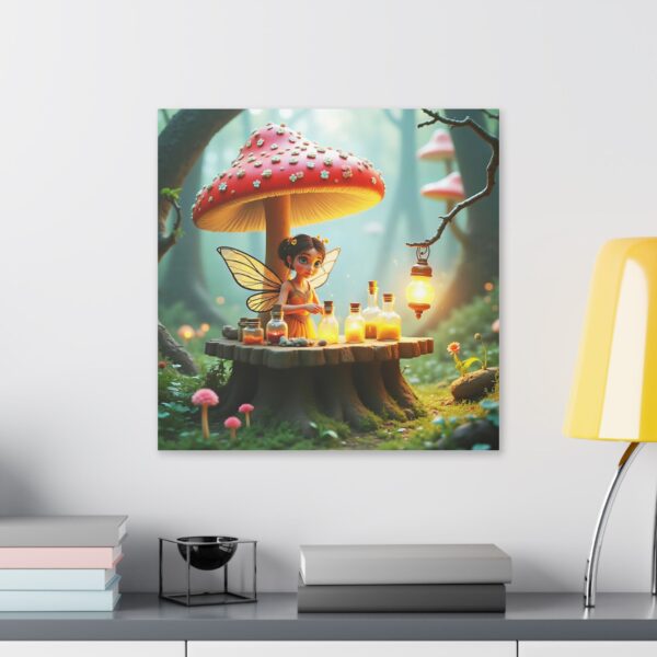 Canvas Art Print - Enchanted Forest Fairy Alchemy Stand - Image 15