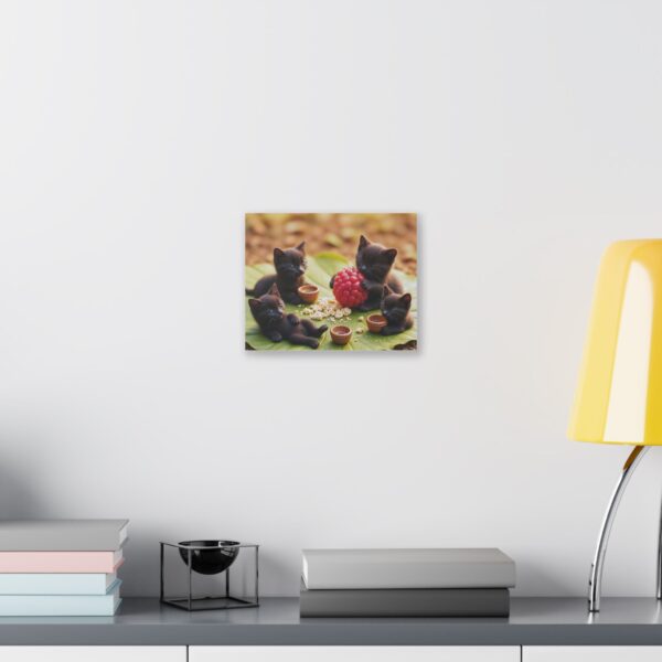 Adorable Kitten Canvas Art | Cute Cats Wall Decor, Pet Lover Gift, Cozy Home Accent, Kitten Themed Nursery, Animal Art - Image 3